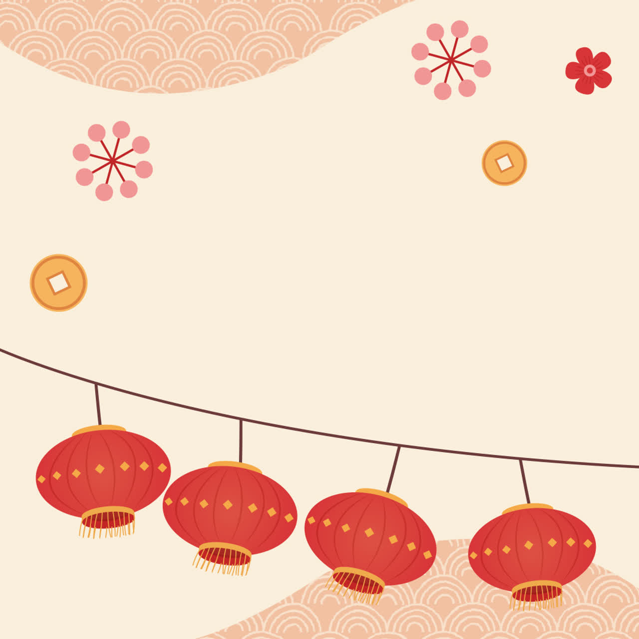 linternas del año nuevo chino