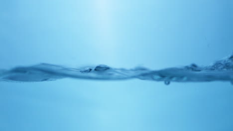 close-up of a water wave