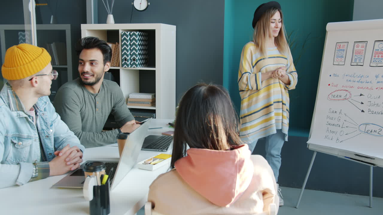 Team Meeting, Project Presentation