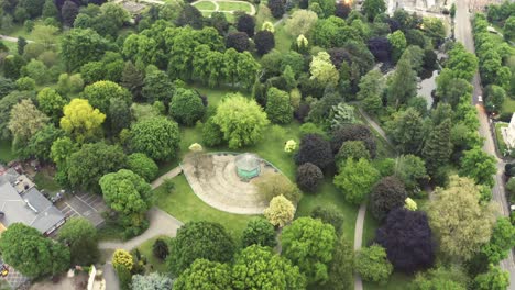 Vista-Del-Arboreto-En-Nottingham