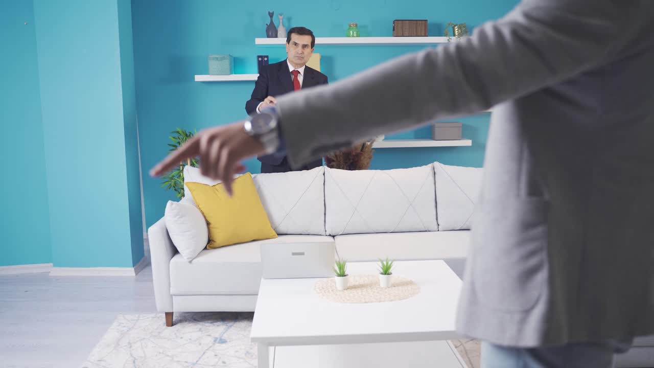 Enforcement officers confiscate the debtor's property.