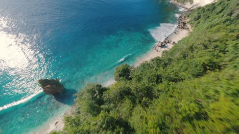 Espectáculo-De-Drones-Fpv-De-La-Playa-Tropical-De-Suwehan-En-Bali