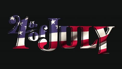 4th-of-July-text-and-an-American-flag