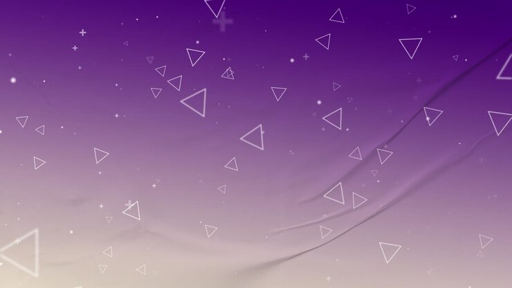 Trigon Geometric shape Background 4K