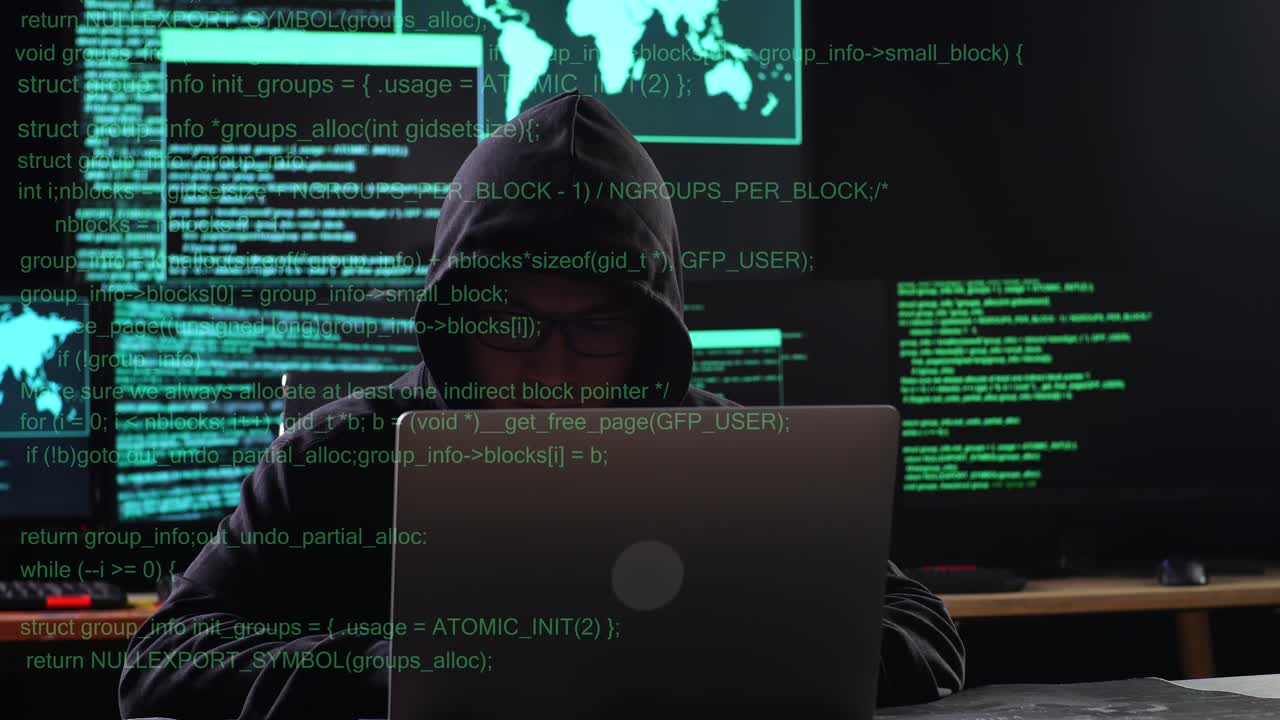 Hacker en el trabajo