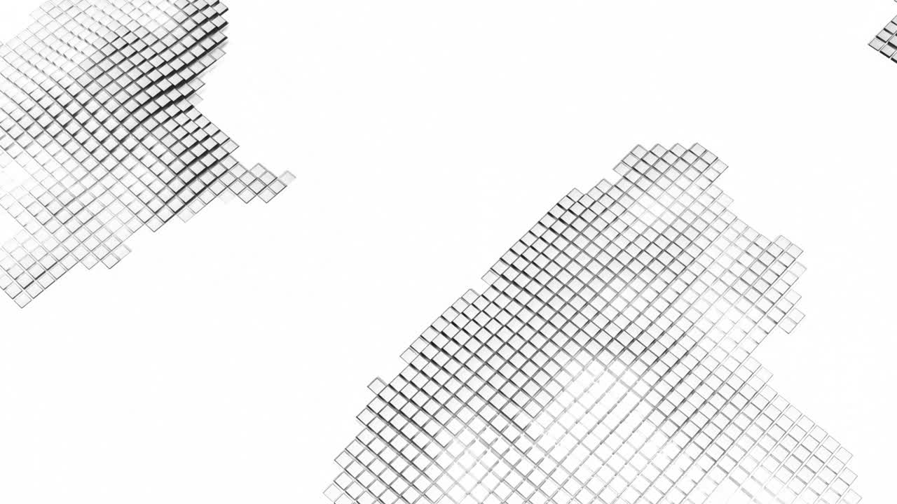 Abstract Geometric Pattern of Squares