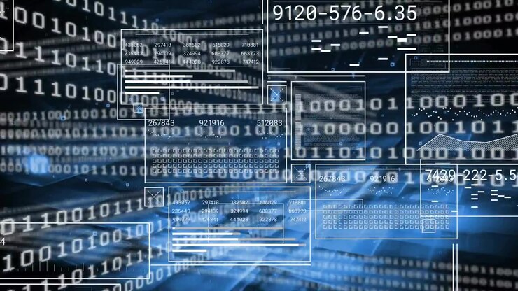 Under initialisering glider gennemsigtige HUD-paneler og opdaterer koder for at vise realtidsdataflow.