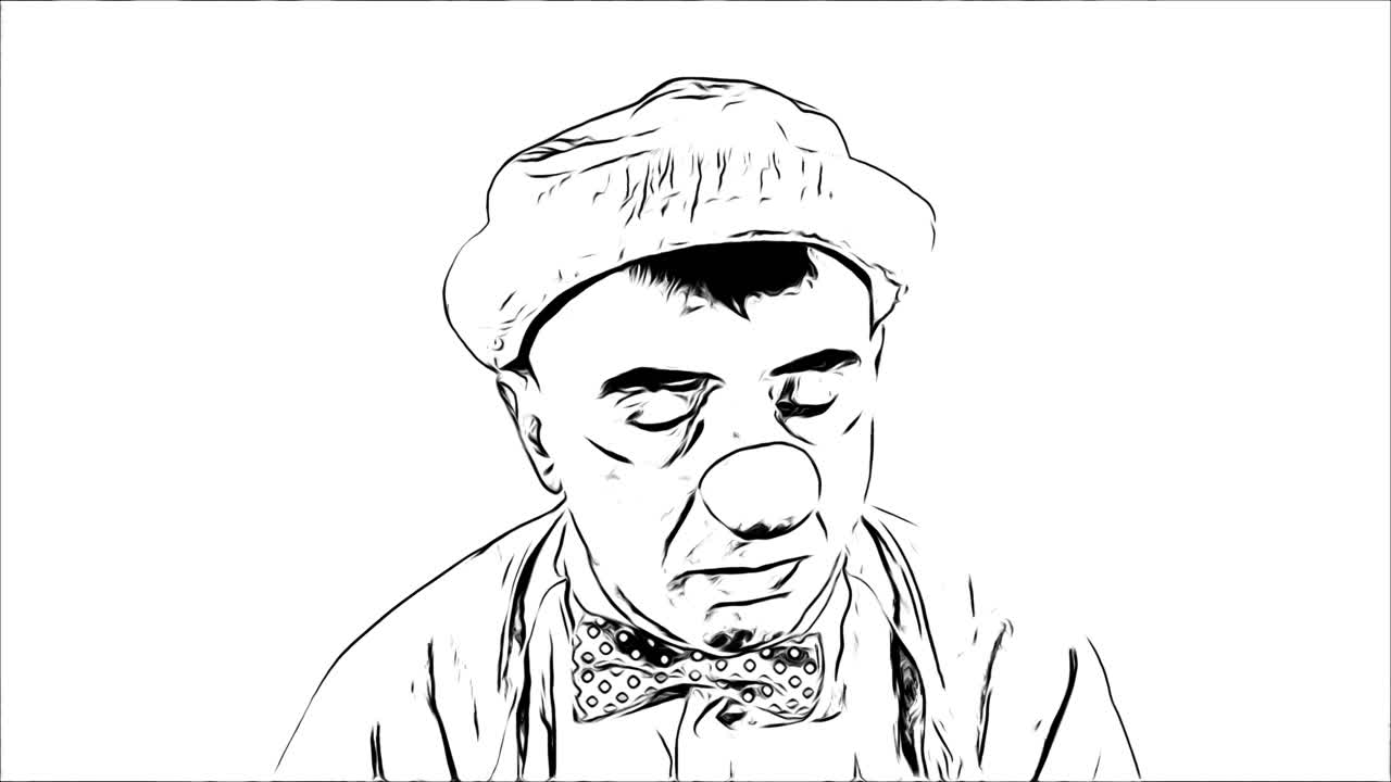 이모티콘 광대 만화