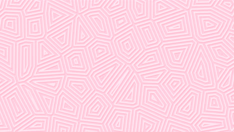 light pink matte geometric surface background. random abstract lines shapes looped move.