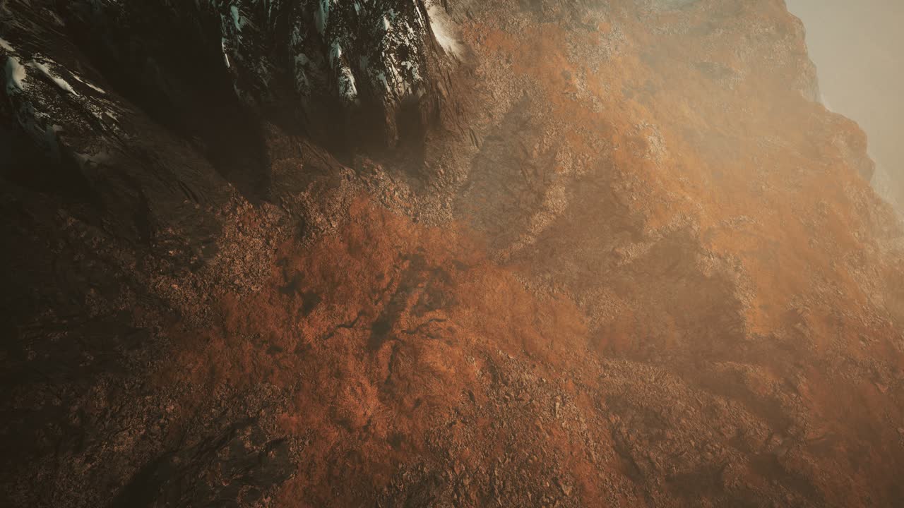 vuelo sobre los picos de las montañas en nepal