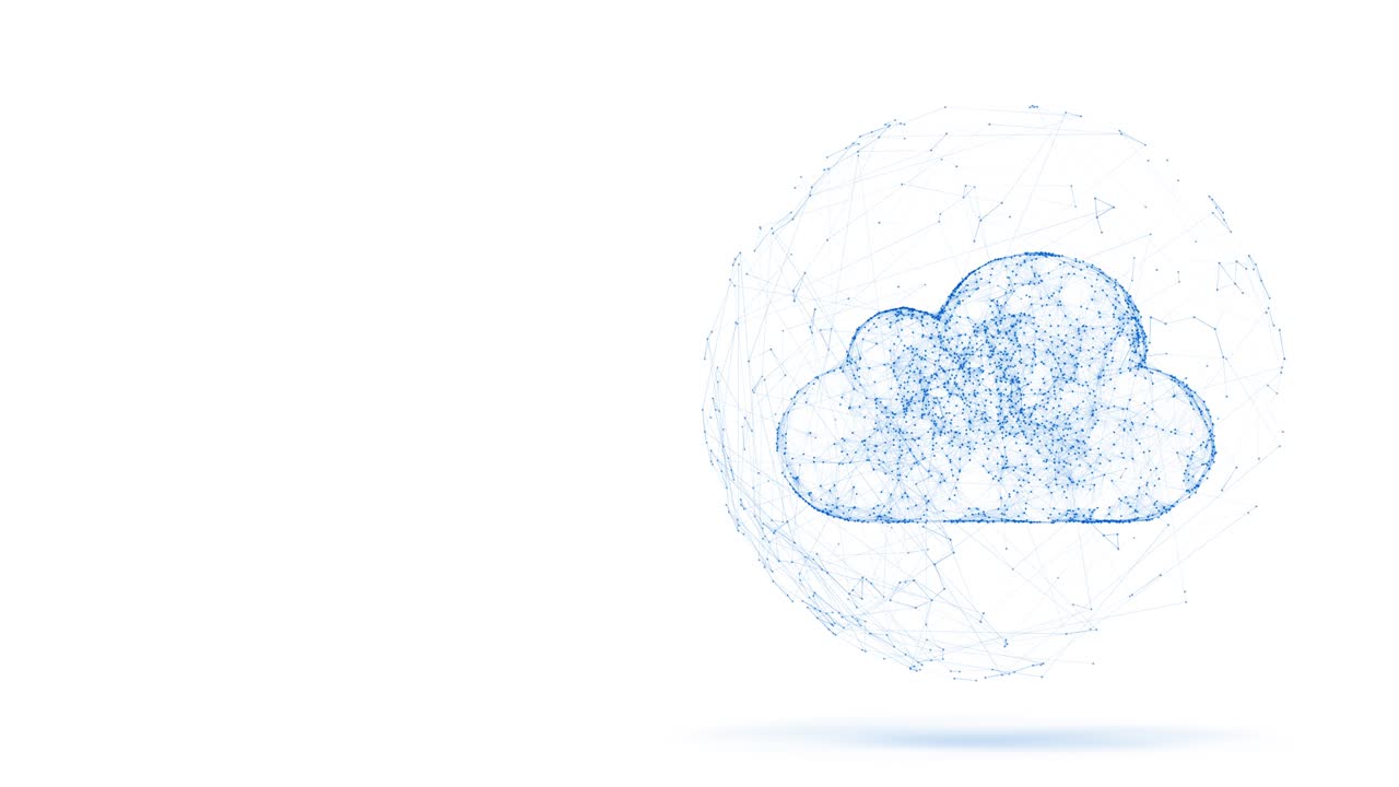 símbolo de computación en la nube