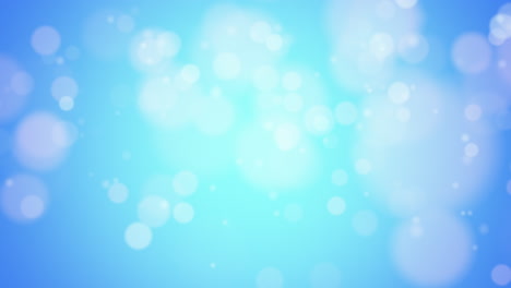 confeti plateado volador sobre degradado azul