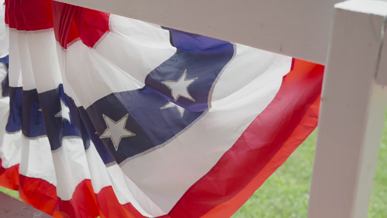 American Flag Bunting Decoration