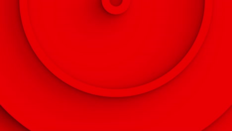 looping background animation with red concentric circles moving from center