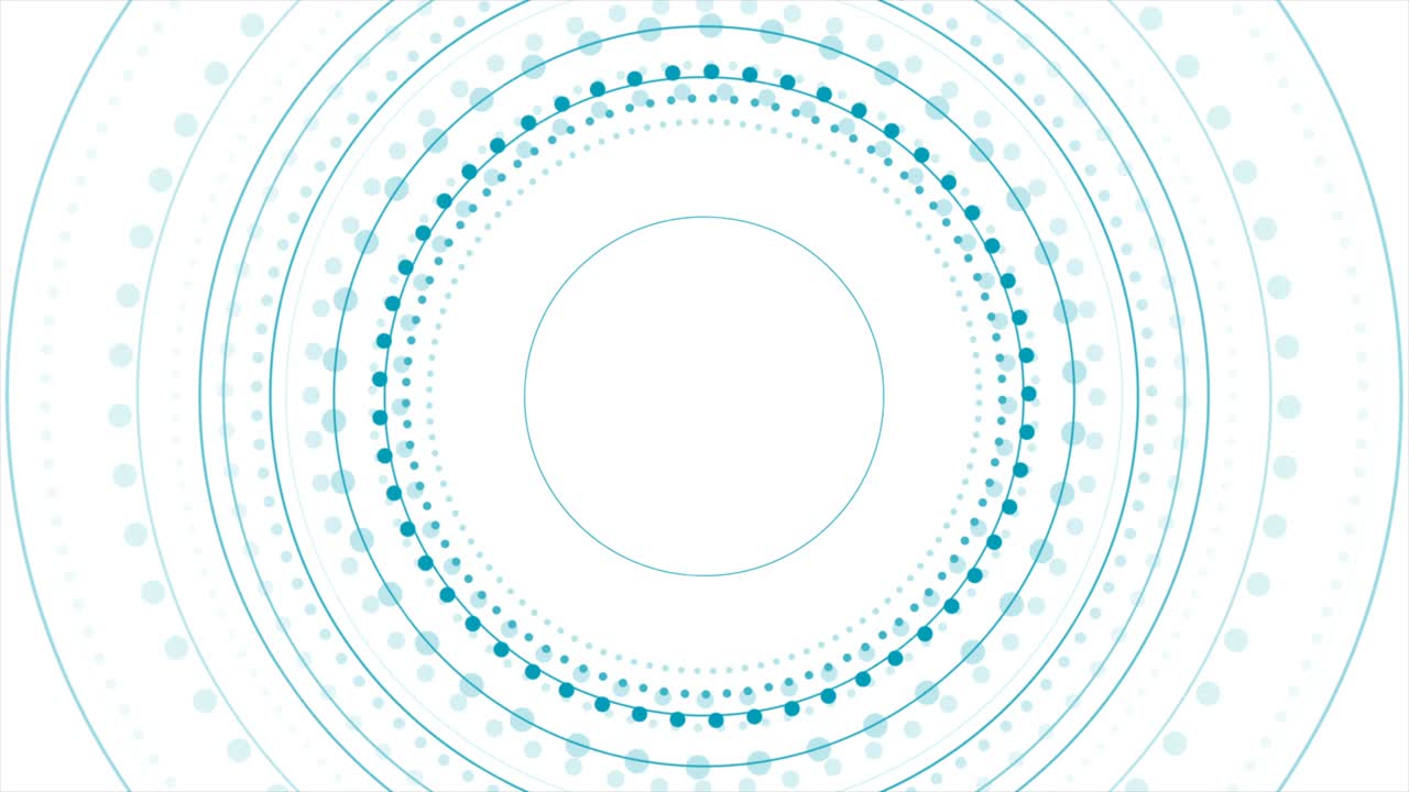최소한의 파란색 둥근 선 추상적인 미래 기술 모션 배경