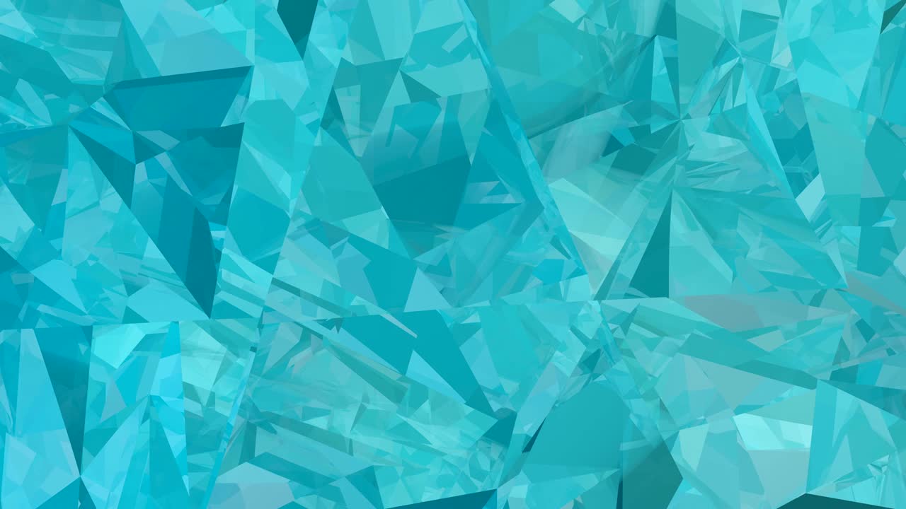 추상적인 다각형 3d 배경: 원활한 루프