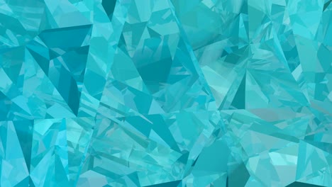 abstract veelhoekige 3d-achtergrond. naadloze lus.