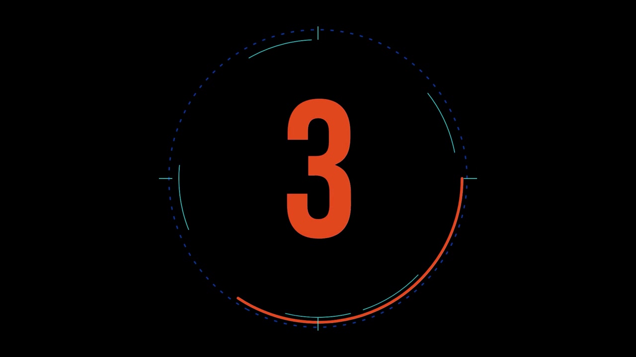 Timer Digitale Conto alla Rovescia con Indicatore di Progresso Circolare