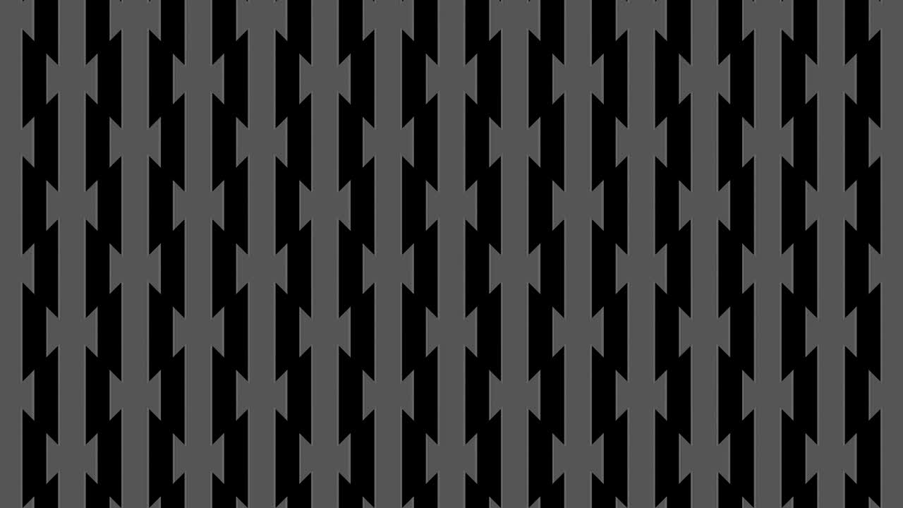 patrón blanco y negro en un fondo mínimo.