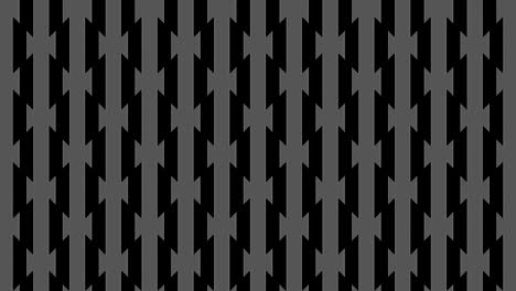 black and white pattern on a minimal background.