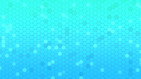 fondo hexagonal abstracto, hermosa animación