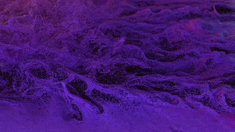 ondas de partículas púrpuras y rosas abstractas