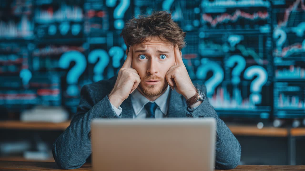 A Stressed Individual Contemplates Uncertainty at Work: An Expression of Confusion and Overwhelm Amidst Dynamic Data Visualizations