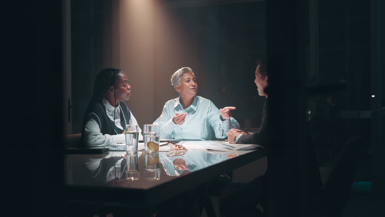 회의실에서 비즈니스 회의