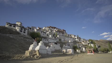 Ladakh Monastery on a Mountainside