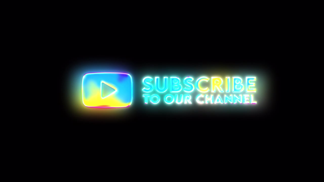 Like and Subscribe Social Media YouTube Overlay