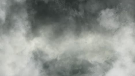 point of view inside a thick cloud