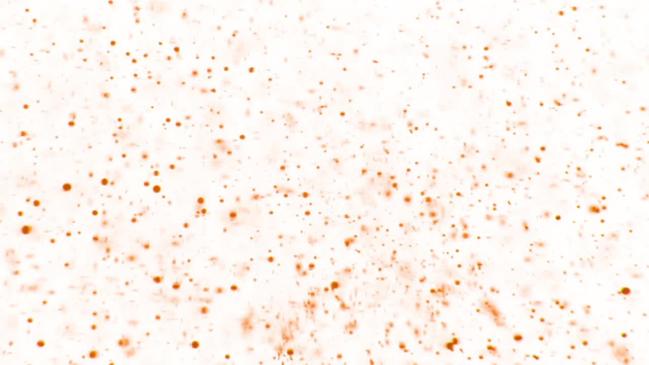 delicioso bokeh y partículas rojas visuales con poca profundidad de campo