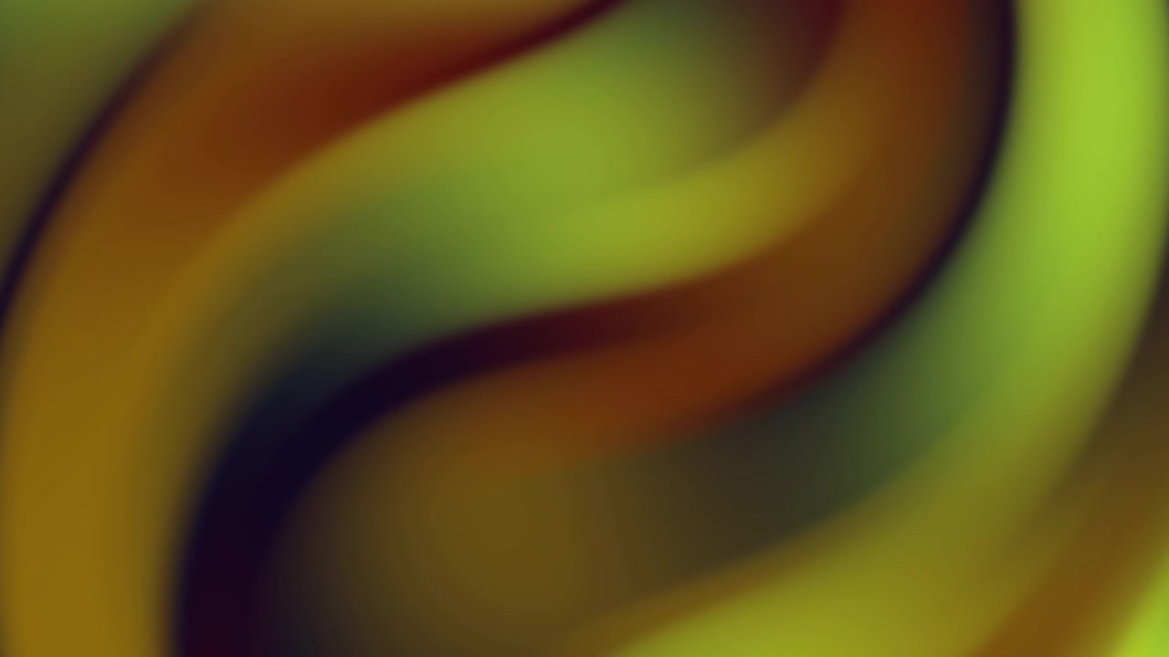 Abstract flowing gradient background with green and brown colors