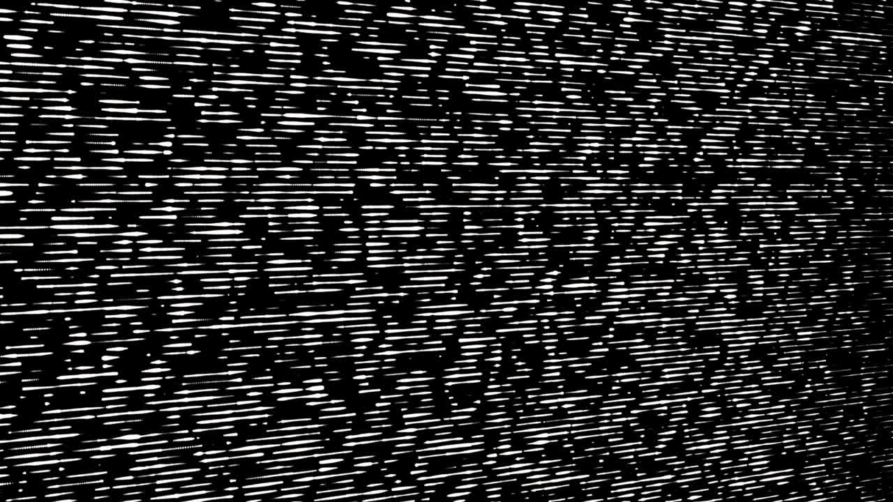 Abstract moving lines in black and white