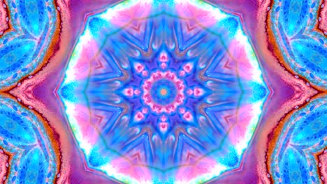 movimiento de fondo de kaleidoscopio abstractamente colorido