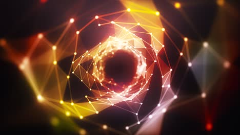 concept plexus animation shapes loop