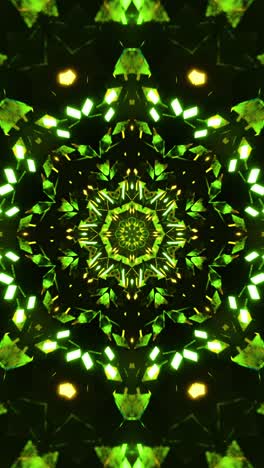 green neon motion background vj loop. vertical looped video