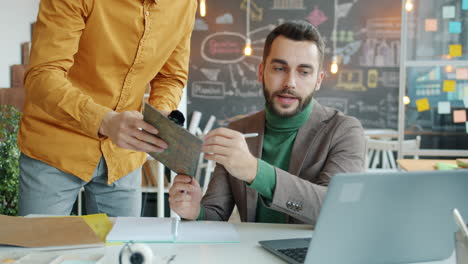 discusión de reuniones de negocios