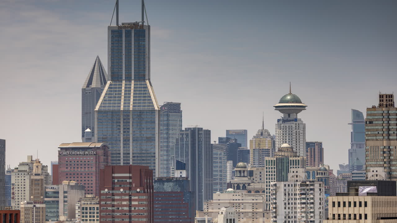 Timelapse of the amazing Shanghai city skyline