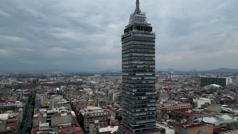 descubriendo el centro de la ciudad desde arriba, torre latinoamericana aerials, ciudad de méxico, méxico