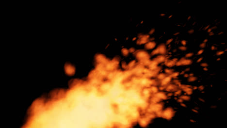 fire explosion effect