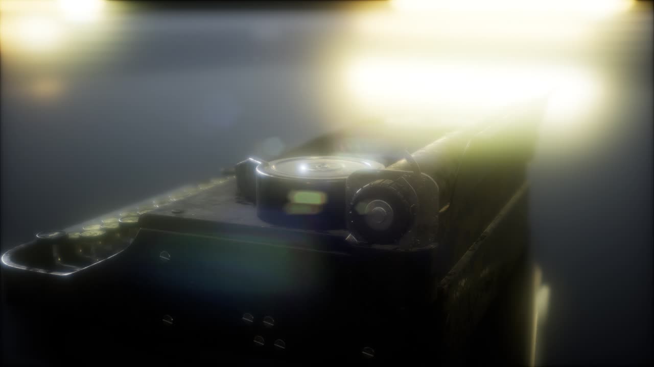 어 ⁇  속의 레트로 타자기