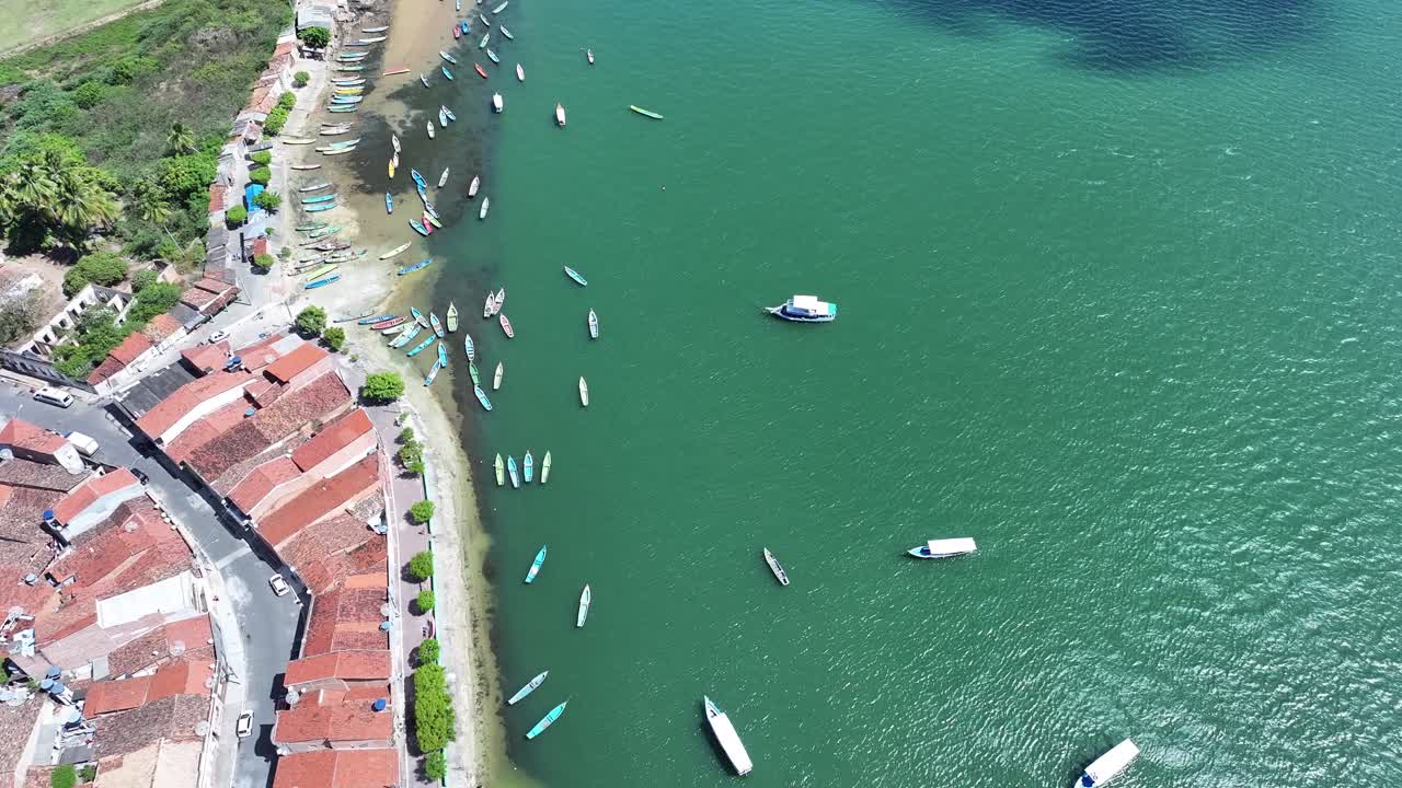 Fishing village on the banks of the São Francisco River