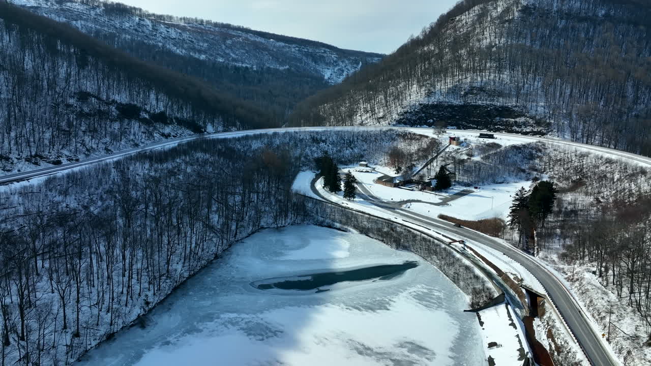 Binario ferroviario della Horseshoe Curve ad Altoona, Pennsylvania