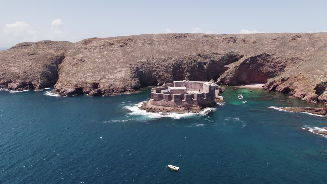 vista aérea de la fortaleza de st.