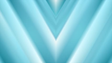 azul brillante triángulos lisos tecnología abstracta fondo de movimiento