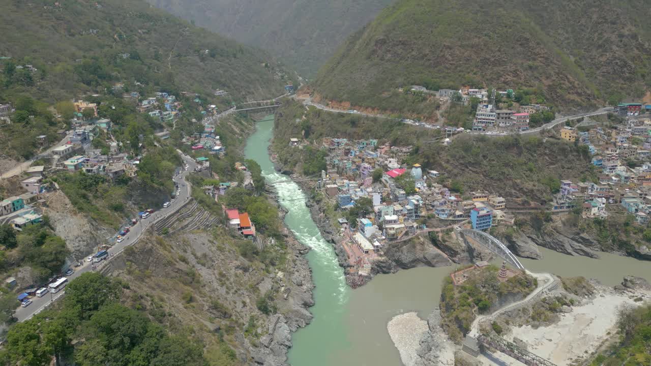 Devprayag is a town and a nagar panchayat, near New Tehri city in Tehri Garhwal District in the state of Uttarakhand, India,