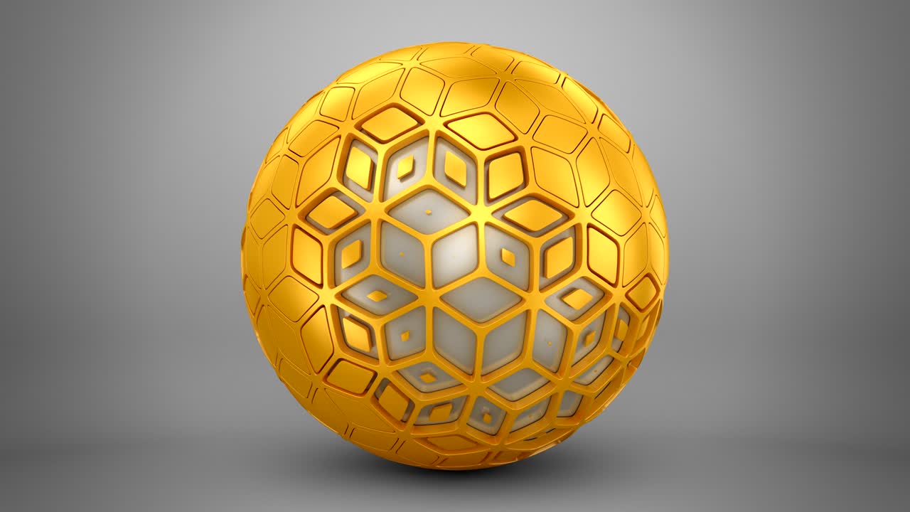 애니메이션 된 기하학적 모양