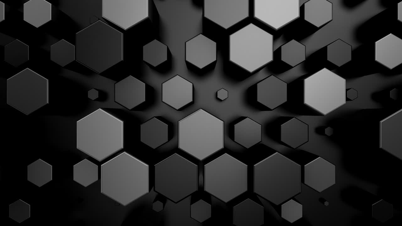 fondo de hexágonos animados