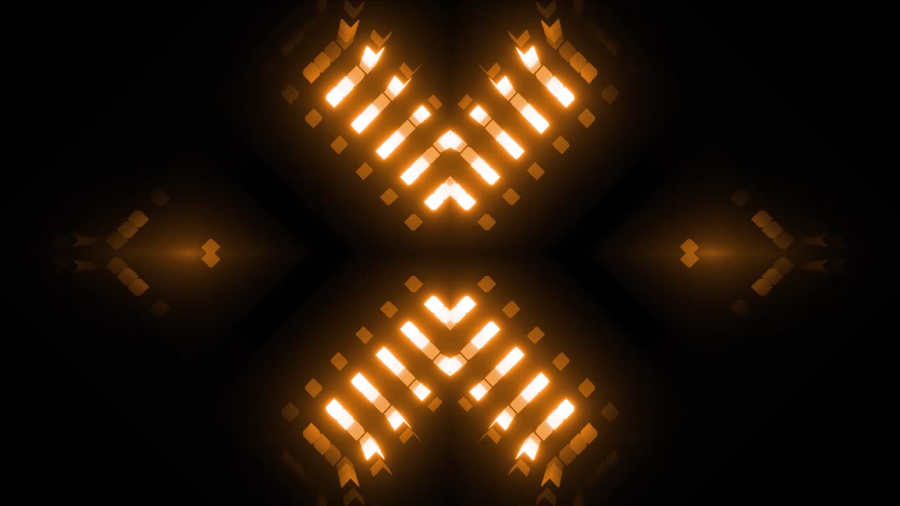 Abstract Light Show Pattern
